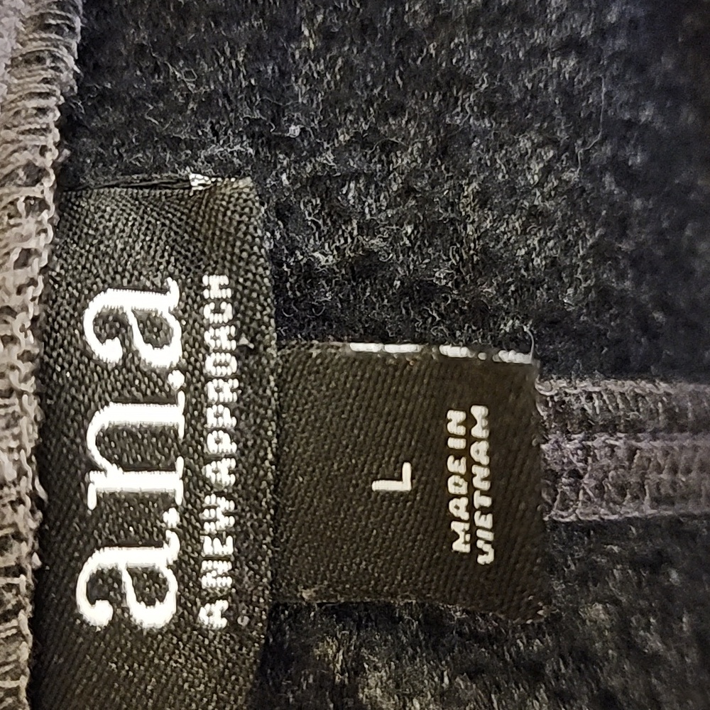 A.N.A Drop Shoulder Long Sleeve Lightweight Sweatshirt - Picture 9 of 12